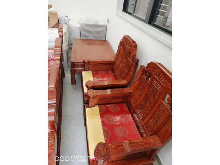 使用参考：木中央 红木家具 非洲花梨 中式全实木沙发怎么样？有哪些功效？