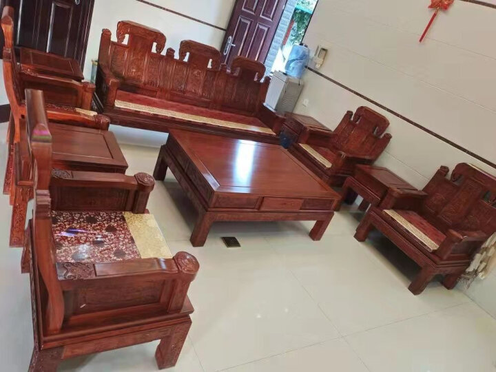 使用参考：木中央 红木家具 非洲花梨 中式全实木沙发怎么样？有哪些功效？